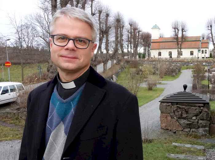 Magnus Östling heter Lidingö församlings nye kyrkoherde