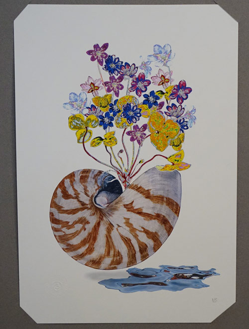 "Floras födelse", av Margaretha Bååth