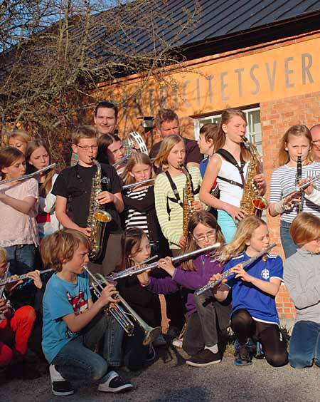Lidingö musikskola flyttar denna vecka in i Musikens hus, på Elverket. Foto: Kaj Poikela